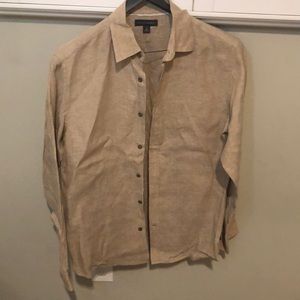 Banana Republic linen button down excellent condition